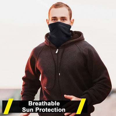 Winter winddichte sjaals fleece buis sjaal masker zachte halve gezichtsbedekking ski snowboard nekwarmer gaiter mode vrouwen mannen winter fleece gezichtsmasker sjaal bivakmuts nekwarmer Ritchy's Shop