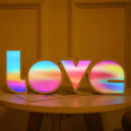 Valentines Day Decor LED LOVE Light Valentines Day Gift For Girlfriend Bithday Wedding Party Decoration Romantic Wedding Decor Nexora Store