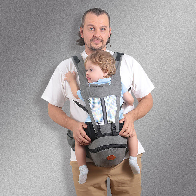 Baby heupstoel drager Baby heupstoel voor kind, peuter met verstelbare riem, gesp, zachte binnenkant, grote opbergruimte, ergonomische baby drager, baby, kind, baby heupstoel sling Ritchy's Shop