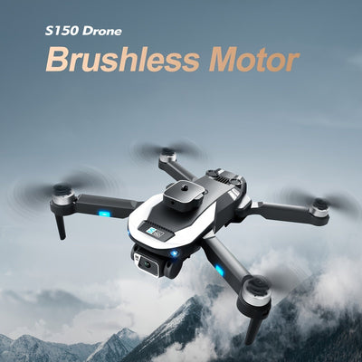 FPV Drone 4k S150 GPS met 4K dubbele camera Obstakelvermijding RC Quadcopter Helikopter Optische stroom Flycam Doron Dronne Nexora Store