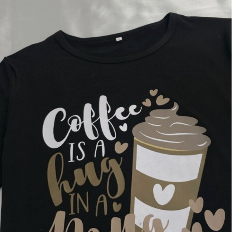 Driedelige pyjama voor dames, cartoon geruite shorts, broeken, huiskleding Nexora Store