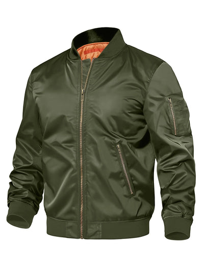 Herenjas Nieuwe lente herfst Heren honkbaljacks Piloten Heren bovenkleding Jas Rits Herenuniform Ritchy's Shop