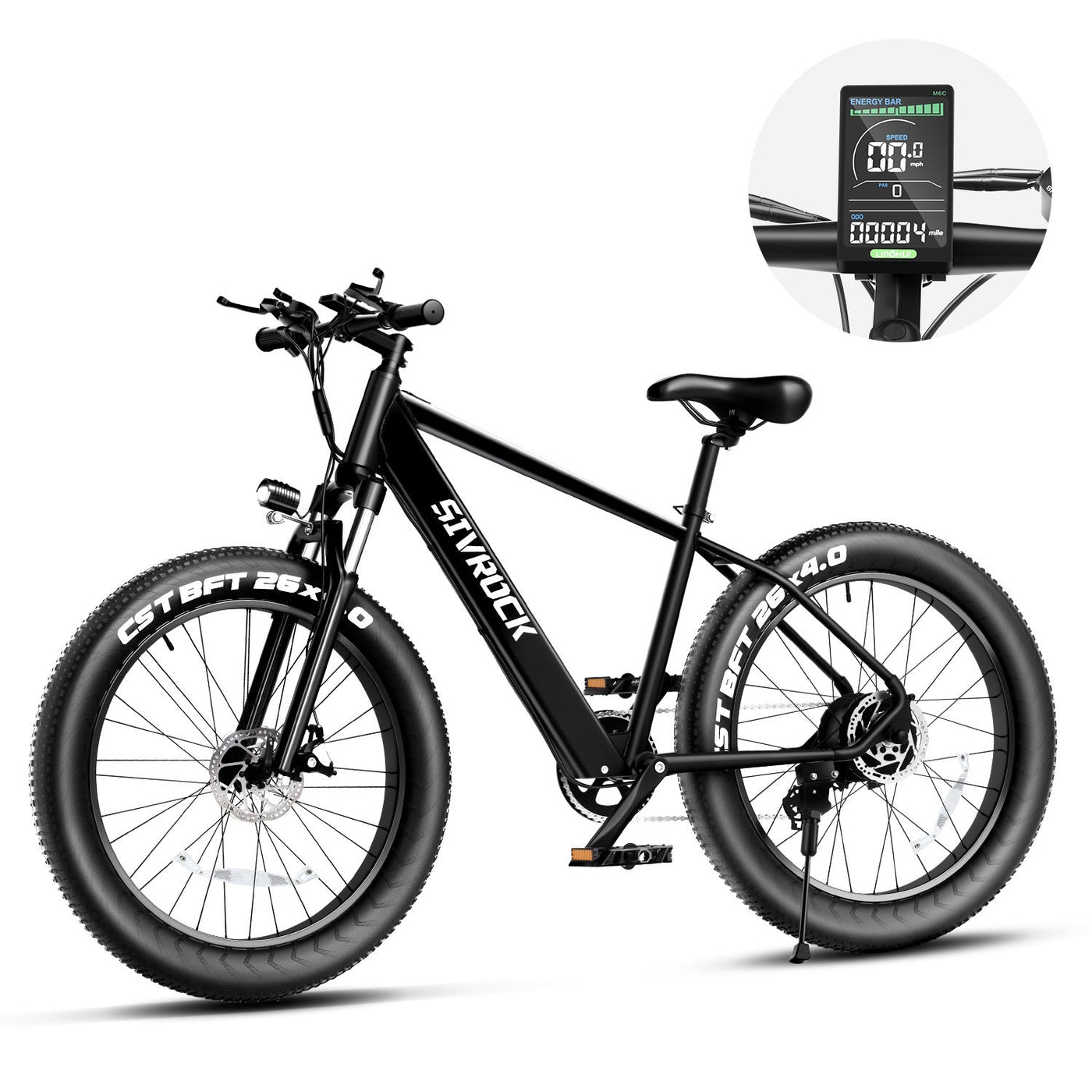Professionele elektrische fiets voor volwassenen, 26 x 4,0 inch dikke elektrische mountainbike, 1000W Mijn winkel