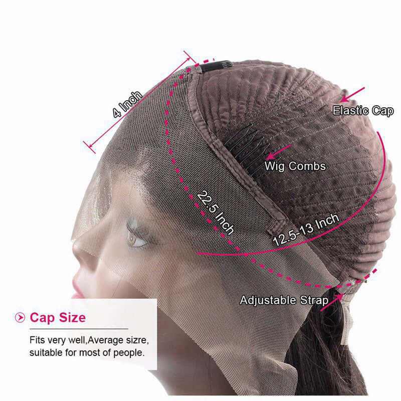 Ombre Lace Front Human Hair Wigs Remy Colorful Nexora Store