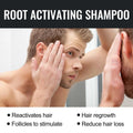 Root Activator Shampoo, Natuurlijke Haargroei Shampoo, Unisex Haarverdikking Shampoo, Zachte Shampoo voor Mannen & Vrouwen, Voedende Langdurige Haarverzorging voor Donker & Dikker Haar Nexora Store