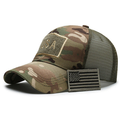 Tear Mark Velcro Outdoor Zonbescherming Tactische Camouflage Baseballpet Nexora Store