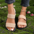 Modieuze platte sleehak strandsandalen voor dames Ritchy's Shop