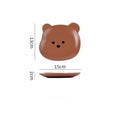 Home Cartoon schattig beervormig dinerbord Nexora Store