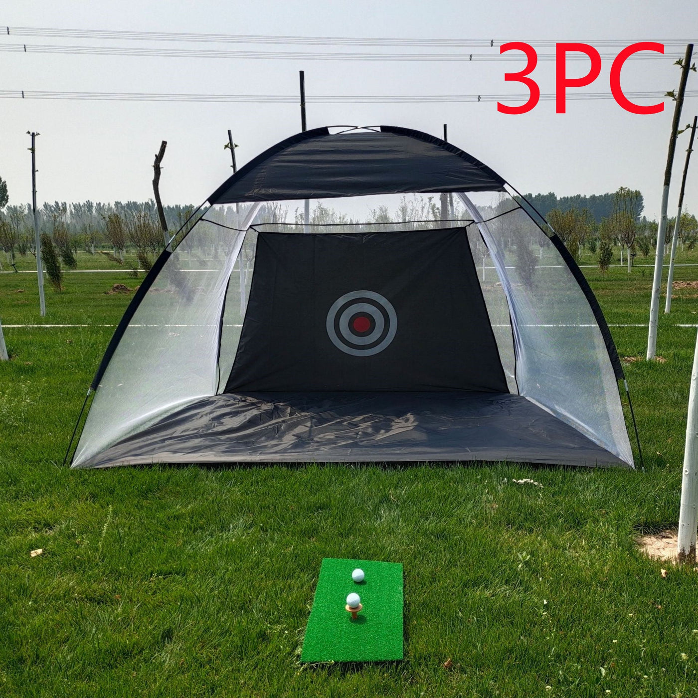 Golf oefennet tent Golf slagkooi tuin grasland oefentent golf trainingsuitrusting gaas buiten Ritchy's Shop