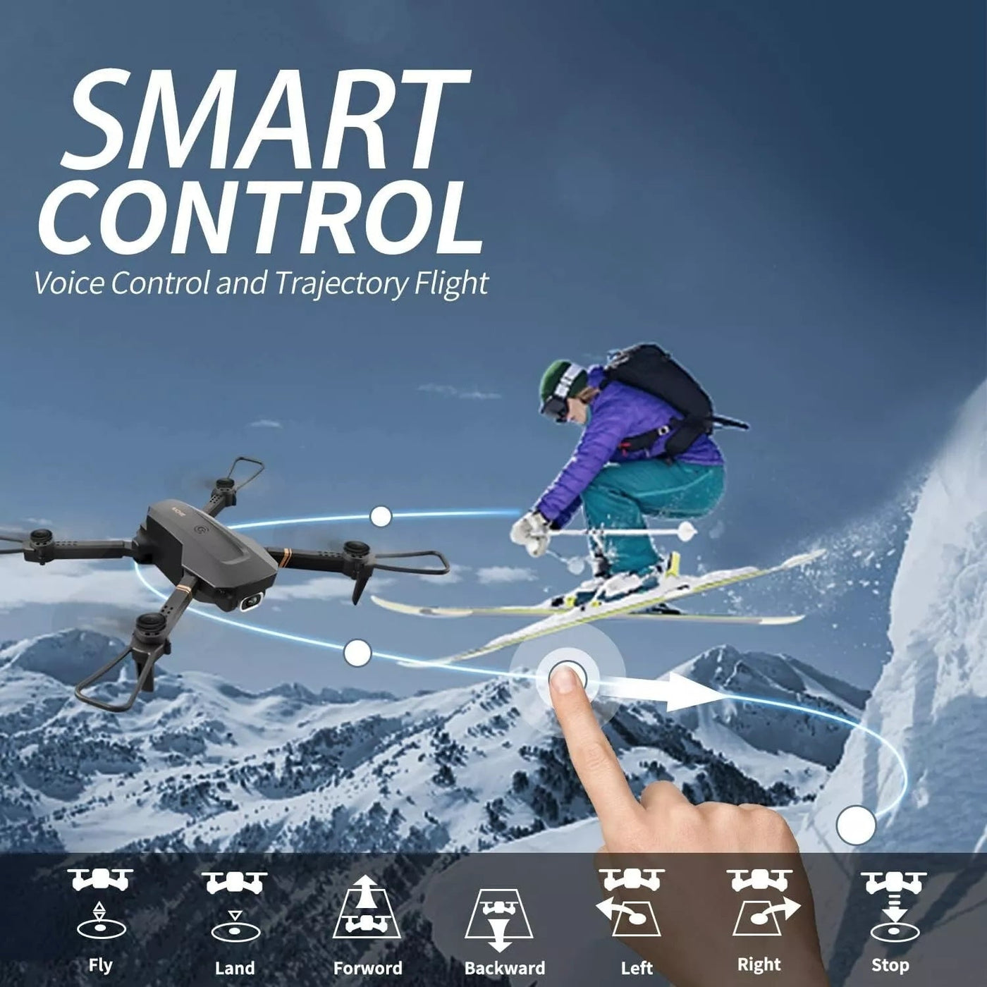 4DRC V4 Foldable Mini Drone With Camera 4K 1080P HD Drone ,3 Batteries,Drones For Adults Kids,Remote-controlled Quadcopter,Logistics Is Randomly Sent By UPS,USPS, Nexora Store