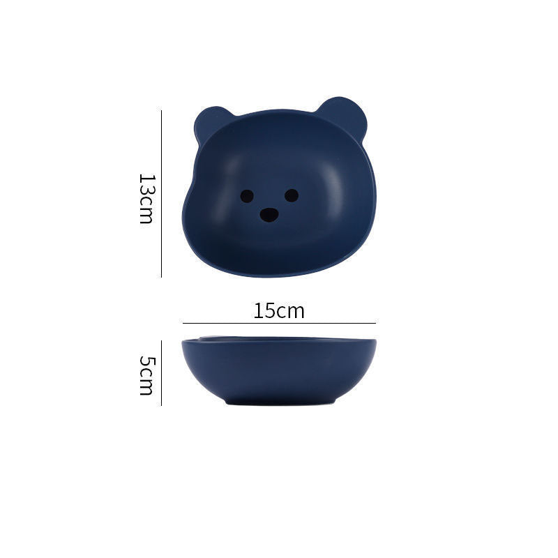 Home Cartoon schattig beervormig dinerbord Nexora Store