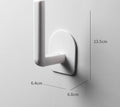 Creatieve plastic filmhouder zonder gaten om de pot op te hangen Nexora Store
