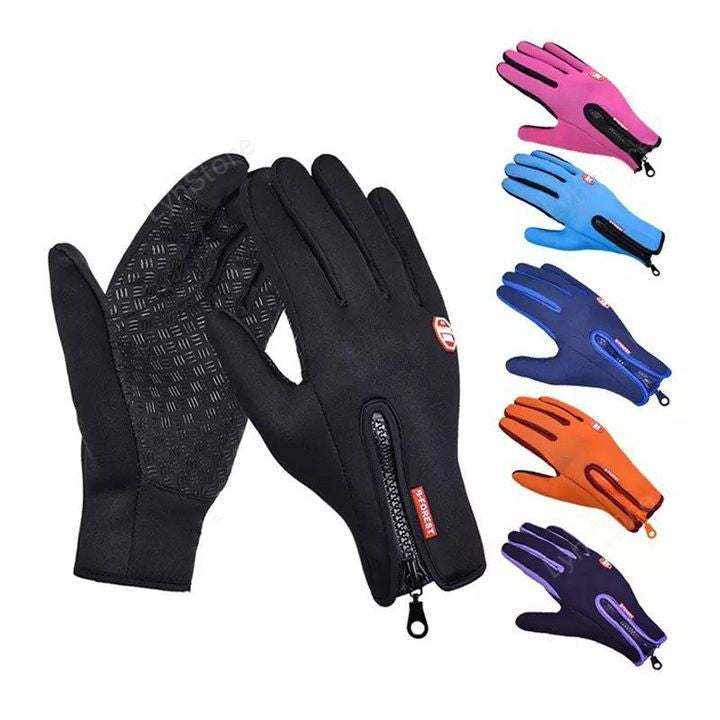 Winter Gloves Touch Screen Riding Motorcycle Sliding Waterproof Sports Gloves With Fleece Nexora Store
