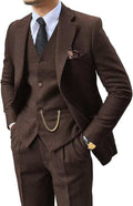 Herringbone Herenpak Slim Fit Nexora Store