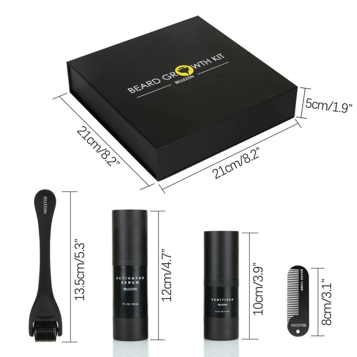Baardgroeivloeistof Baardverzorgingsset Nexora Store