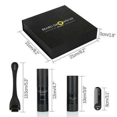 Baardgroeivloeistof Baardverzorgingsset Nexora Store