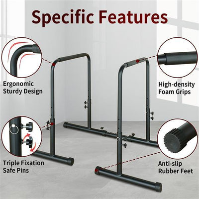 Power Tower Pull Pull Up Rod Stand, Verstelbare Hoogte, Zware Multifunctionele Fitness Trainingsapparatuur Ritchy's Shop