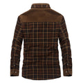 Winterjas Heren Dikke Warme Fleece Jassen Jassen Puur Katoen Geruite Jas Militaire Kleding Ritchy's Shop