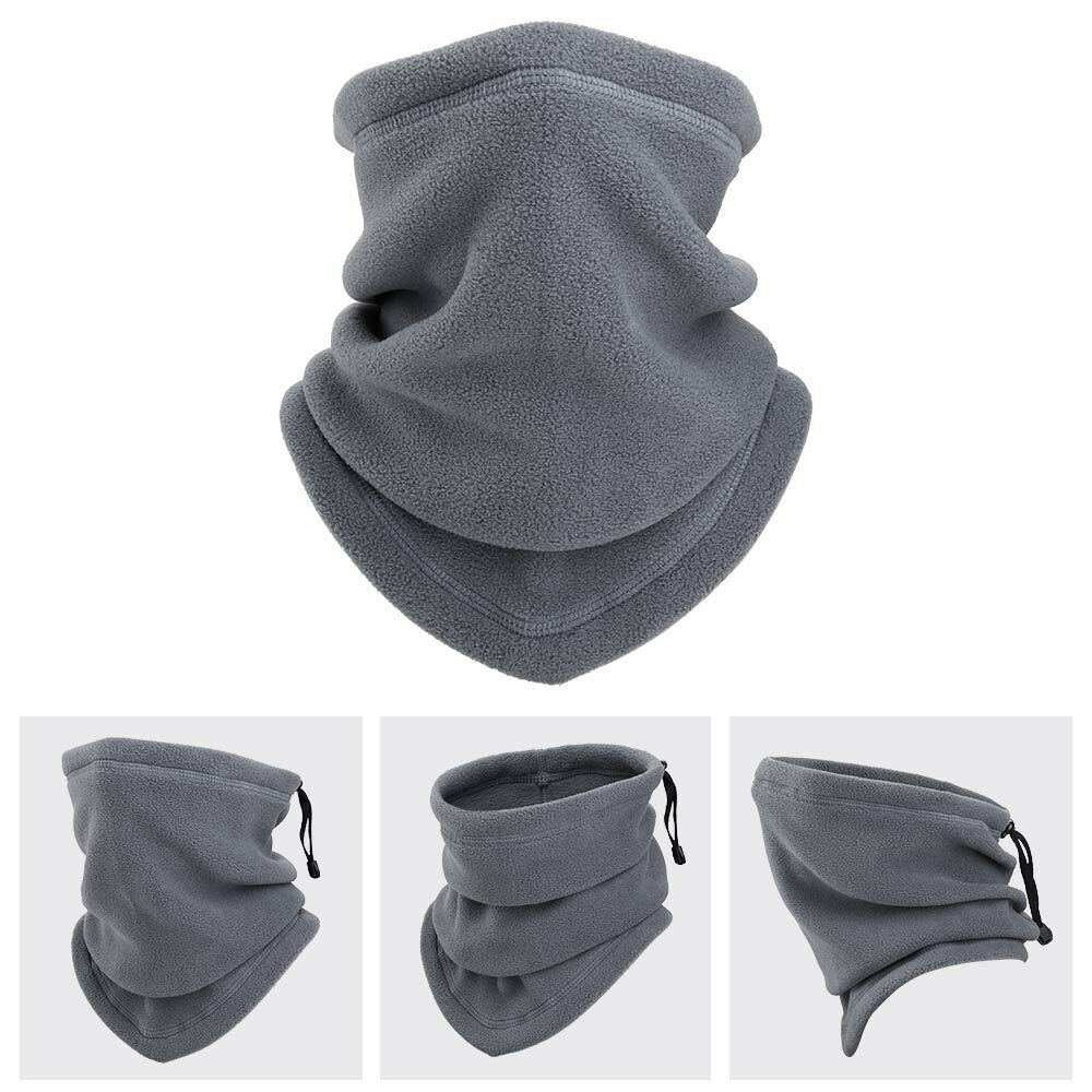 Winter winddichte sjaals fleece buis sjaal masker zachte halve gezichtsbedekking ski snowboard nekwarmer gaiter mode vrouwen mannen winter fleece gezichtsmasker sjaal bivakmuts nekwarmer Ritchy's Shop