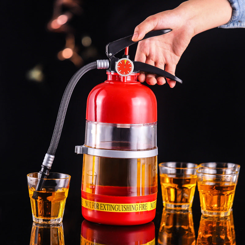 2L Creatieve Wijn Dispenser Brandblusser Schenker Feest Bier Water Dispenser Biervaten Dranken Drank Bar Accessoire Keukengadgets Nexora Store