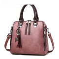 Vintage handtas voor dames, PU-leren tas met kwastjes, modieuze damestas, luxe schoudertas met grote capaciteit Ritchy's Shop