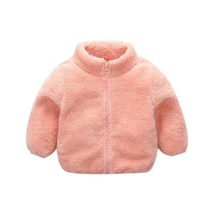 Meisjesjassen, nieuwe herfst- en winterkleding voor kinderen, pluchen bovenkleding voor kinderen Nexora Store