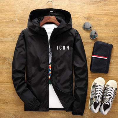 New Men's Casual Hooded Bomber Jacket Spring And Autumn Nexora Store