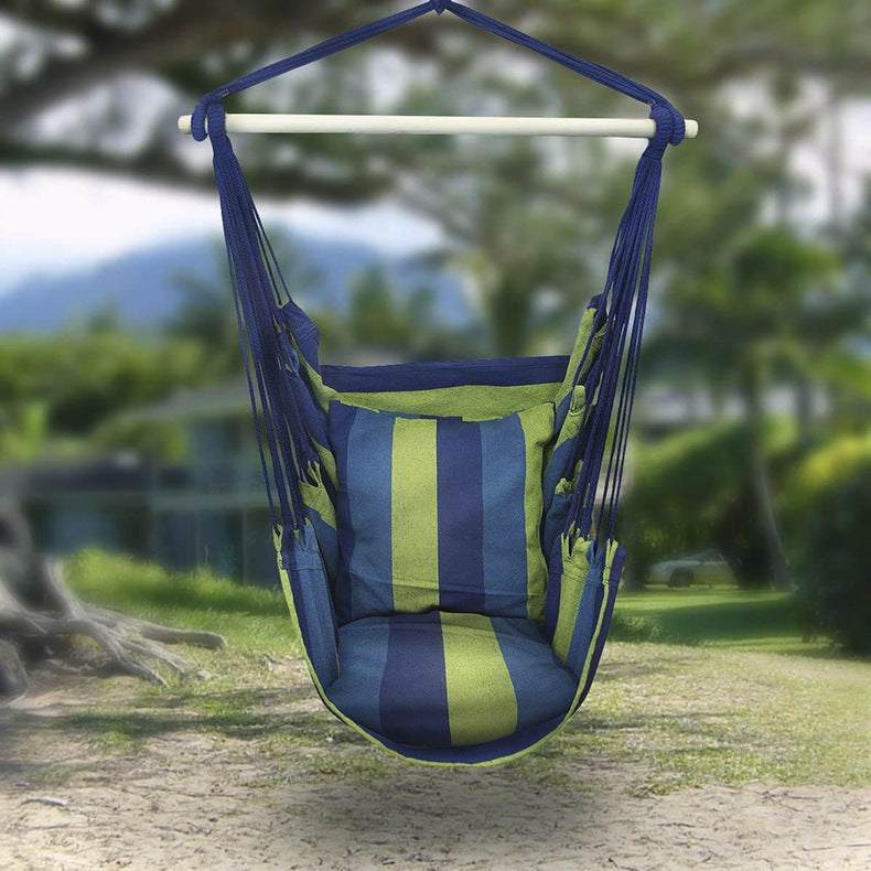Outdoor Travel Camping Garden Hanging Hammock Chair Home Bedroom Dormitory Adults Kids Swing Seat Nexora Store