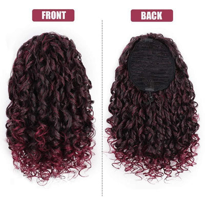 Wig Ponytail Wig Female African Small Curls Nexora Store