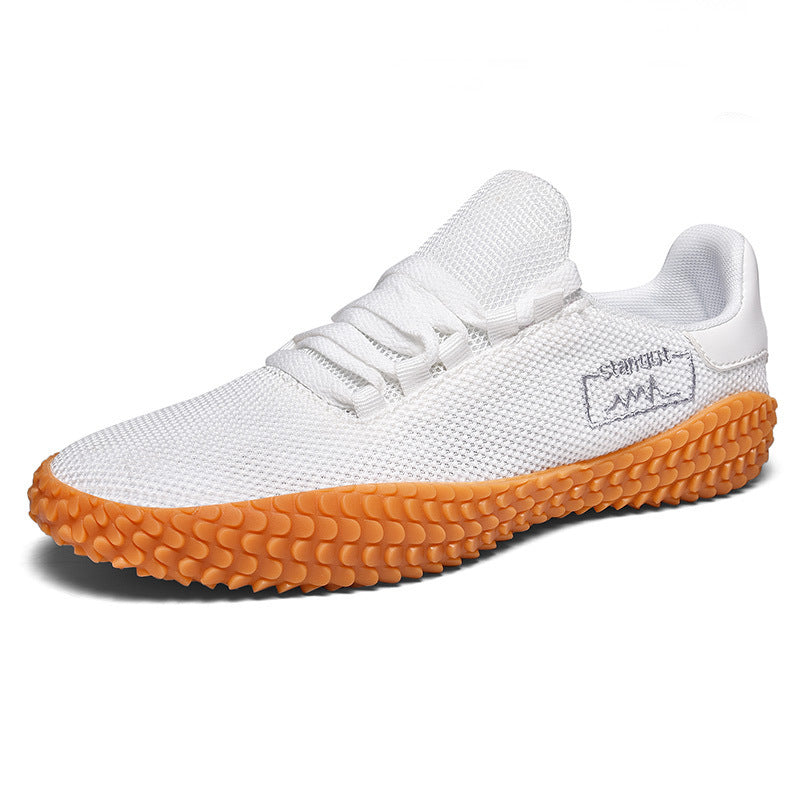 Spring and Summer Flying Woven Casual Shoes Large Men's Shoes Beathable Korean Forrest Gump Sneakers Nexora Store