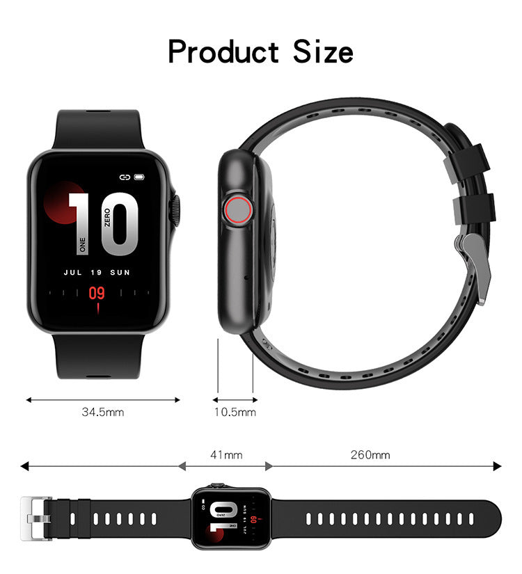 D06 Color Screen Bluetooth Call Smart Watch Split Screen Display Music Player Sports Bracelet Nexora Store