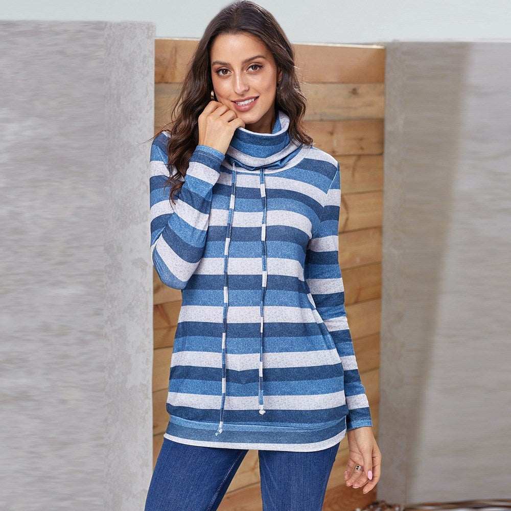 Women's splicing fleece Long sleeve Sweater Nexora Store