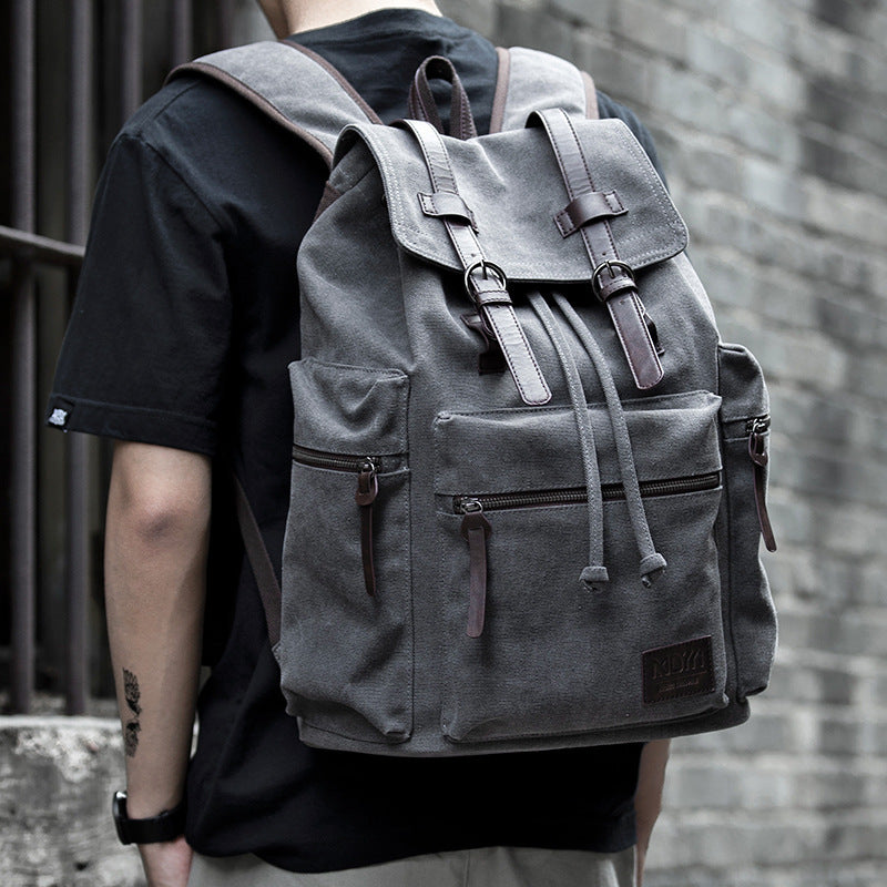 Canvas Rugzak Heren Modetrend Casual Reistas Ritchy's Shop