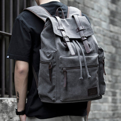 Canvas Rugzak Heren Modetrend Casual Reistas Ritchy's Shop