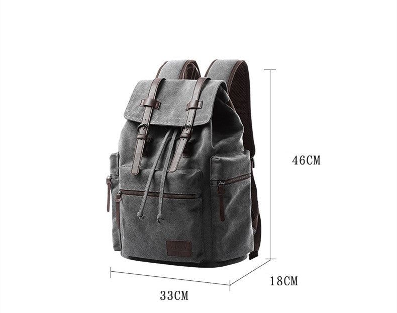 Canvas Rugzak Heren Modetrend Casual Reistas Ritchy's Shop