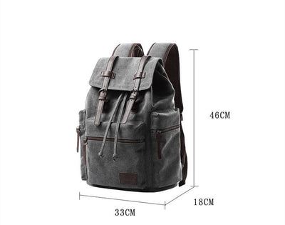 Canvas Rugzak Heren Modetrend Casual Reistas Ritchy's Shop