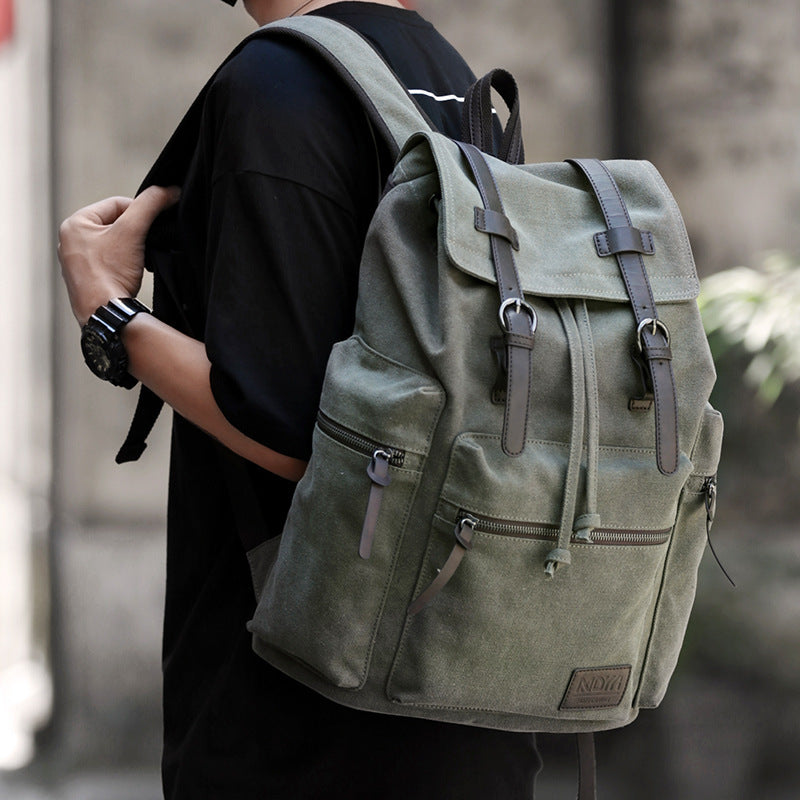 Canvas Rugzak Heren Modetrend Casual Reistas Ritchy's Shop
