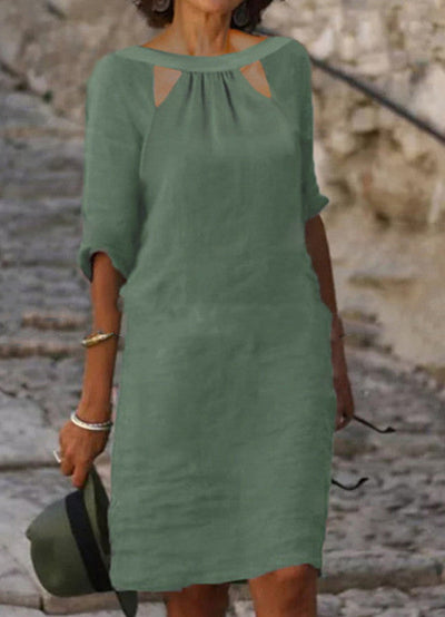 Plus Size Mode Temperament Jurk Ritchy's Shop