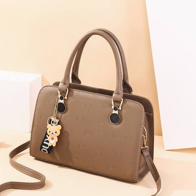 Women'S Bags New Spring Retro Trend One-Shoulder Diagonal Texture Big Bag Ladies All-Match Middle-Aged Handbag Wholesale Nexora Store