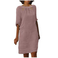 Plus Size Mode Temperament Jurk Ritchy's Shop