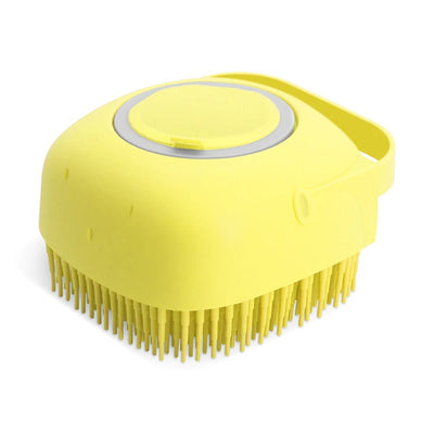 Hondenshampoo, massageborstel, kattenmassagekam, verzorgingsscrubber, doucheborstel voor het baden van kort haar, zachte siliconenborstels Ritchy's Shop