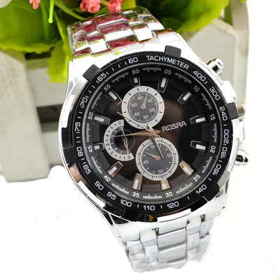 Originele herenhorloges roestvrij staal lichtgevende kalenderweergave quartz horloge voor heren mode sport herenhorloge Nexora Store