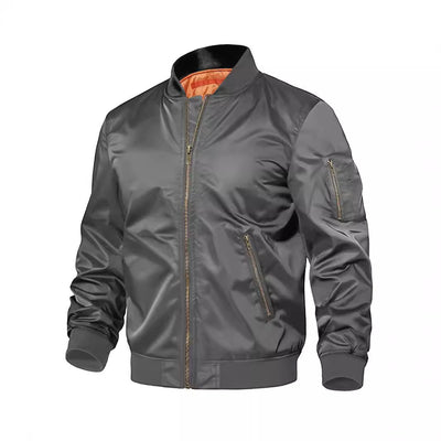 Herenjas Nieuwe lente herfst Heren honkbaljacks Piloten Heren bovenkleding Jas Rits Herenuniform Ritchy's Shop