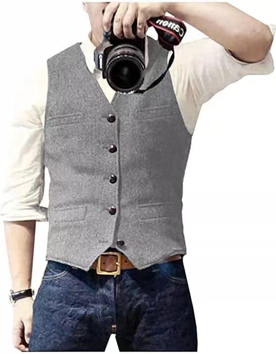 Suit Vest Best Man Wedding Nexora Store