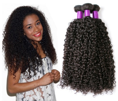 Brazilian Virgin Human Hair Kinky Curly Brazil Real Wig Hair Curtain Nexora Store