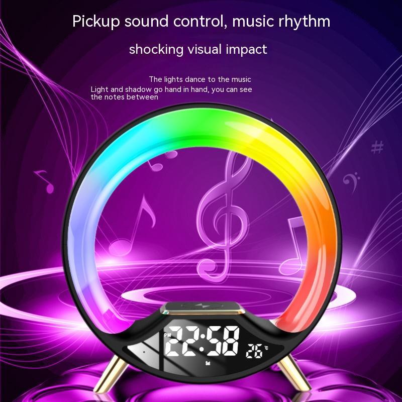 O Light Three In One Wireless Charging Multifunctional Bluetooth Speaker Night Light Nexora Store