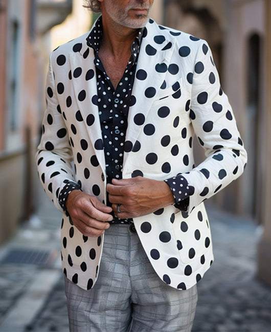 Herenpakjas met twee knopen en grote zakken Nexora Store