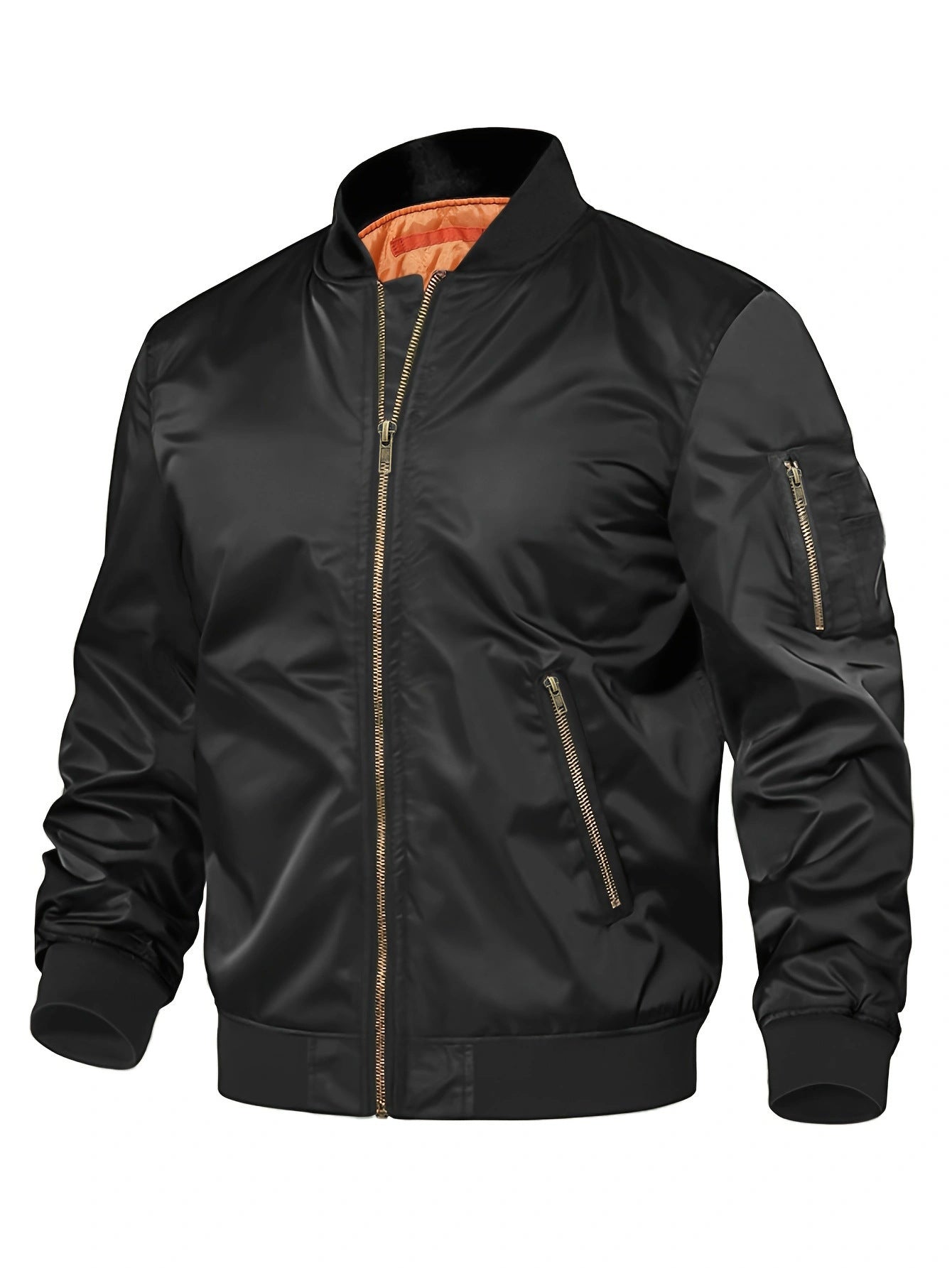 Herenjas Nieuwe lente herfst Heren honkbaljacks Piloten Heren bovenkleding Jas Rits Herenuniform Ritchy's Shop