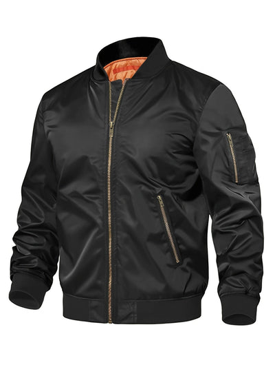 Herenjas Nieuwe lente herfst Heren honkbaljacks Piloten Heren bovenkleding Jas Rits Herenuniform Ritchy's Shop