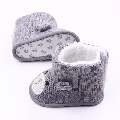 Groothandel herfst winter nieuwe beren breien plus babyschoenen, peuterschoenen, babyschoenen, laarzen 1734 Nexora Store